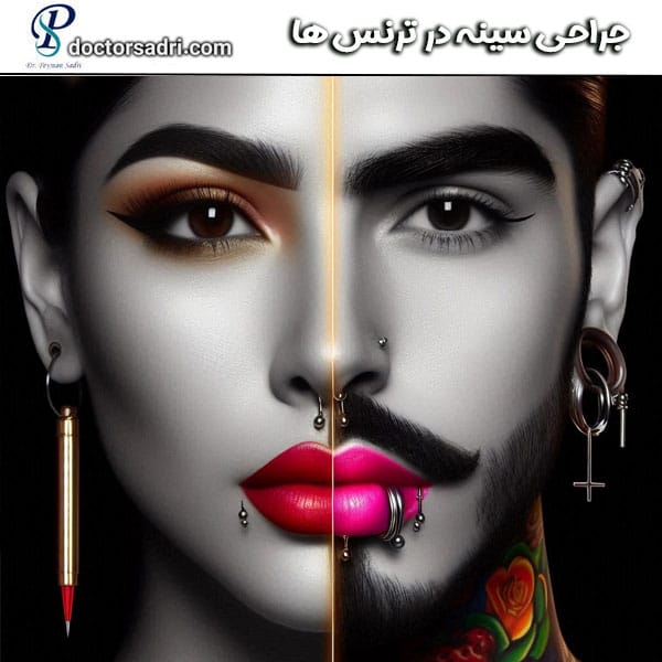 جراحی سینه در ترنس ها از دکتر پیمان صدری ، بهترین جراح جنرال در تهران